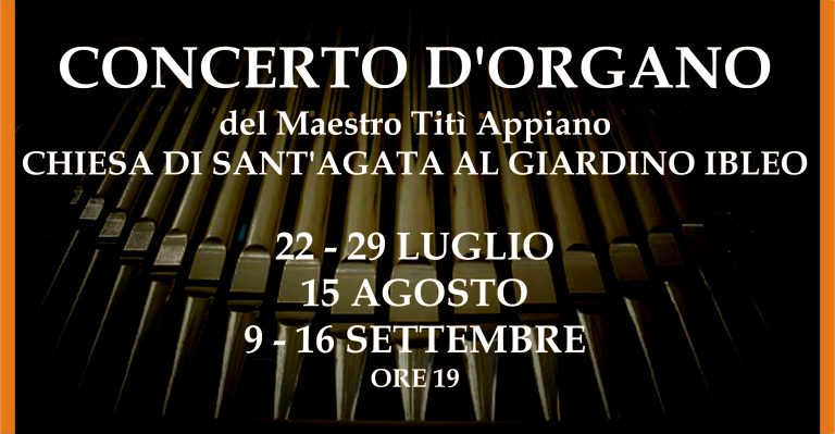 Concerti per organo a Sant’Agata