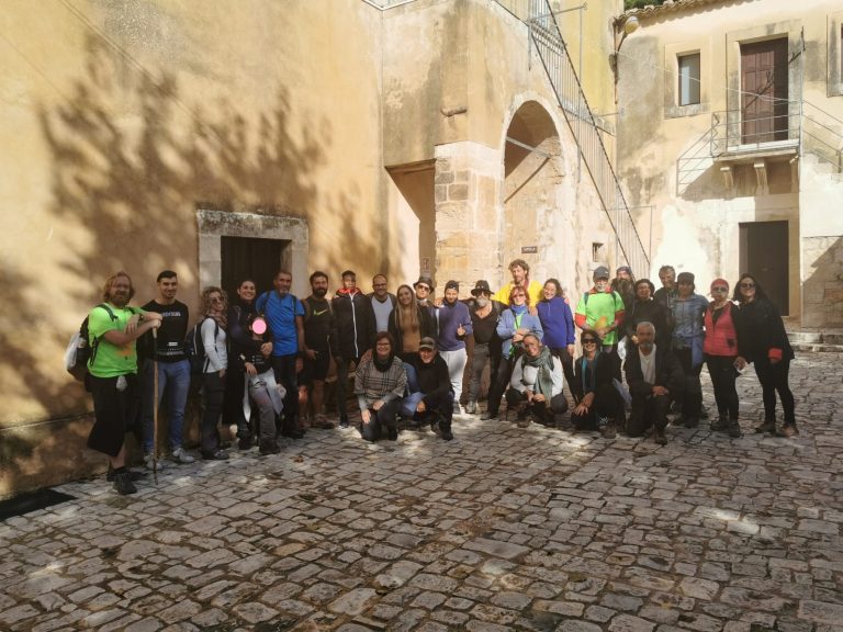 I camminatori dell’Antica trasversale sicula a Canicarao