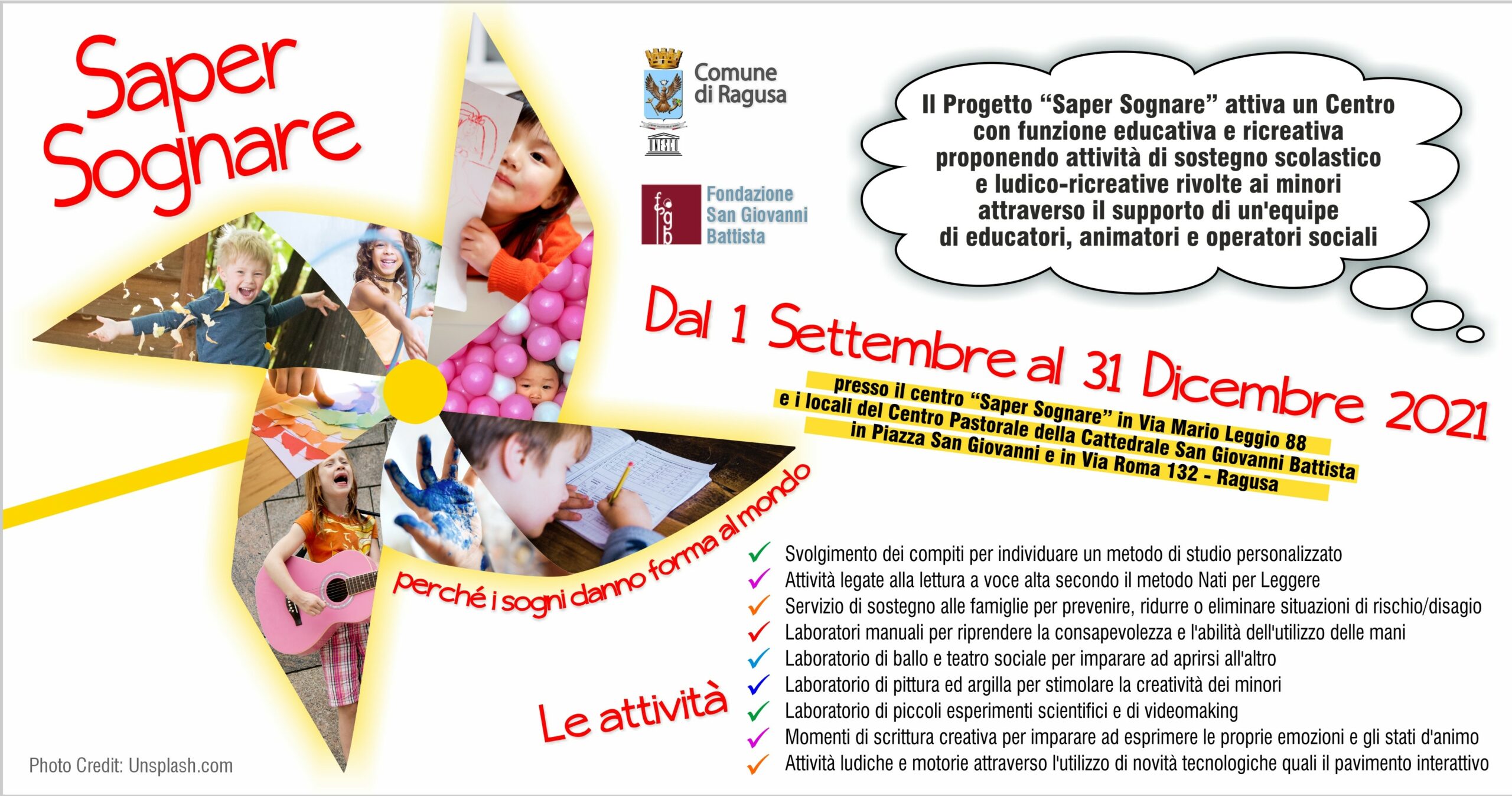 Impariamo a sognare insieme