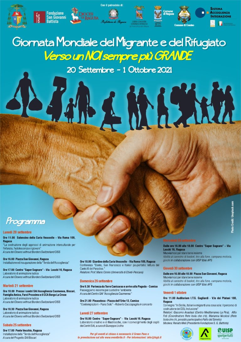 Giornata mondiale del migrante e del rifugiato