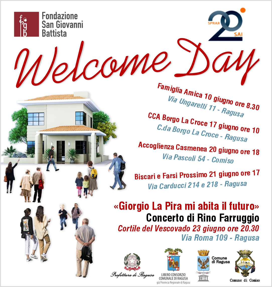 “Welcome day” e Giornata del rifugiato 2022