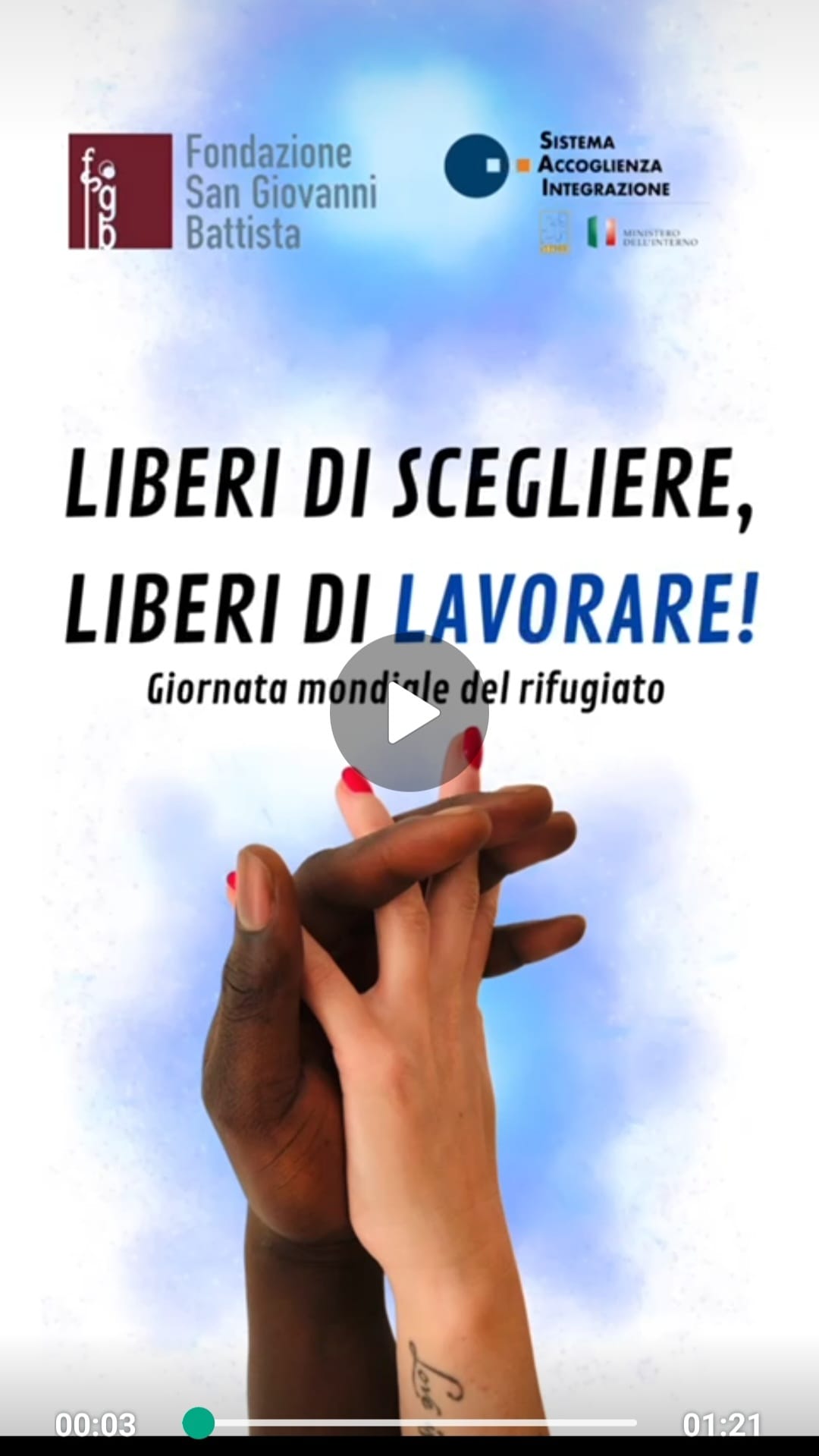 Liberi di scegliere, liberi di lavorare