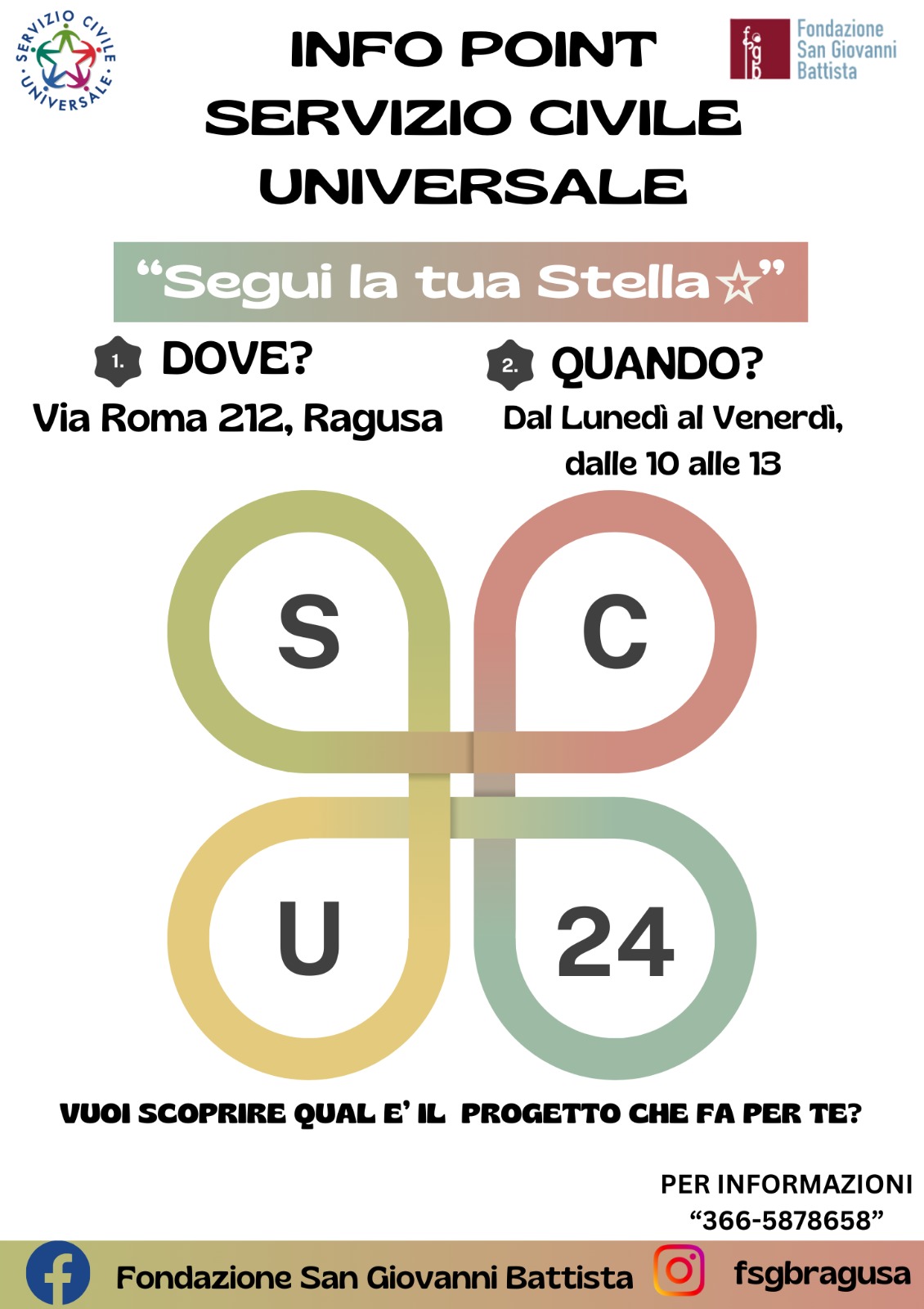 Attivo l’info point per il Servizio civile universale