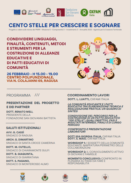 Cento stelle per crescere e sognare