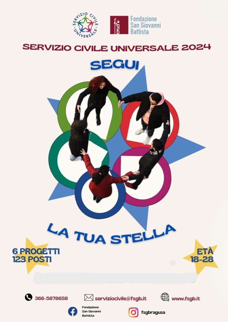 Nuova proroga del bando per il Servizio Civile universale