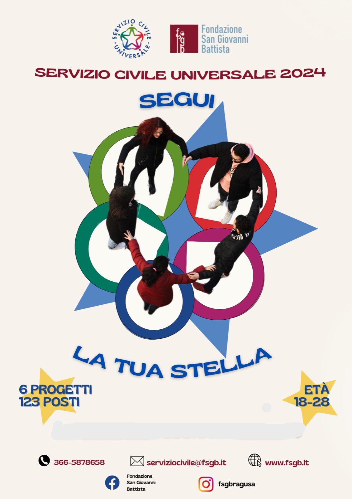 Nuova proroga del bando per il Servizio Civile universale